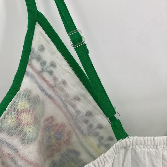 Anthropologie Raga Boho Floral Embroidered Babydoll Mini Dress Size Medium - Picture 9 of 9